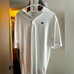 Peter Millar white polo